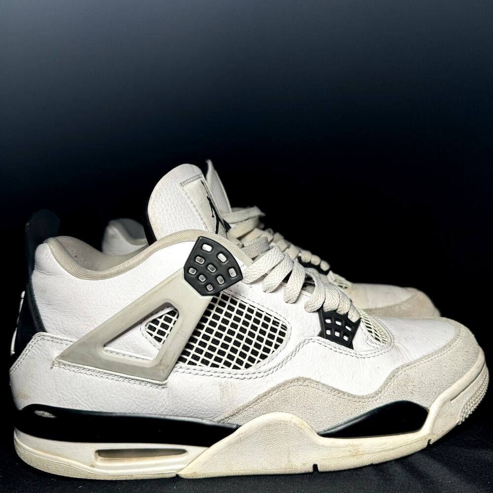 Size 11 - Nike Air Jordan 4 Retro Military Black Men's Shoes